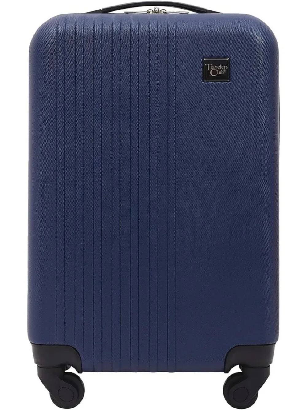 Navy Blue 20-Inch Carry-On Luggage - Lightweight, Durable, Travel Essential